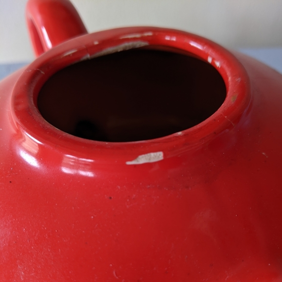 Vintage red tea pot - Picture 4 of 4